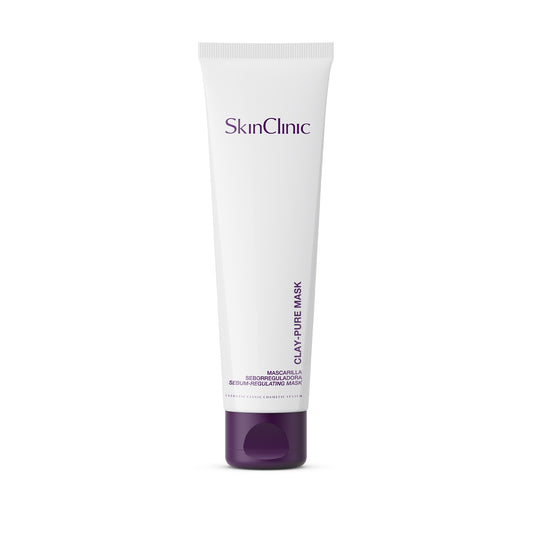SkinClinic Clay-Pure Mask 100 ml – Zuiverend Kleimasker tegen Onzuiverheden en Verstopte Poriën