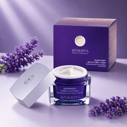 Atashi Supernight Dermo Filler Mask 50 ml – Intensief Anti-Aging Nachtmasker met Filler Effect