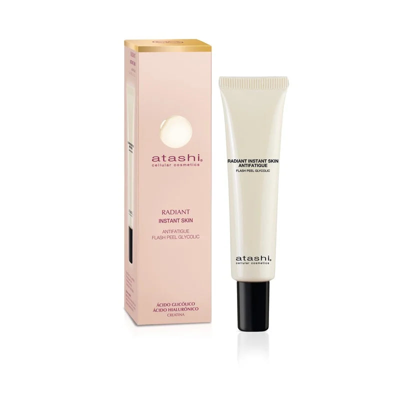 Atashi Firmness & Brightness 40 ml | Exfoliërende Gel met Glycolzuur & Hyaluronzuur