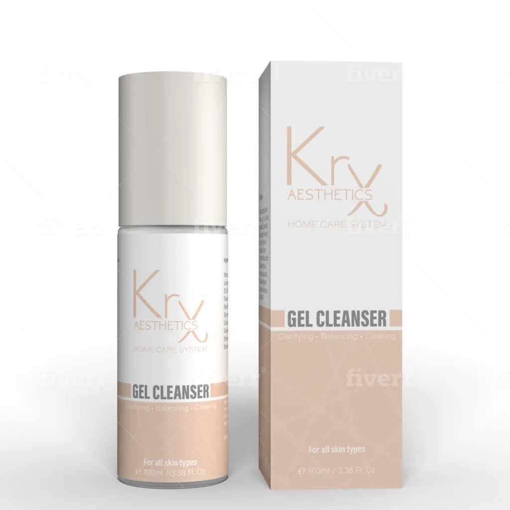 KRX Gel Cleanser 100 ml – Zachte Diep Reinigende Gezichtsreiniger voor Alle Huidtypen