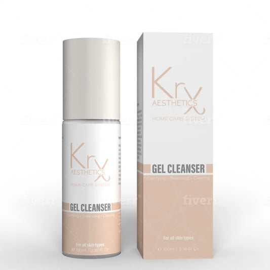 KRX Gel Cleanser 100 ml – Zachte Diep Reinigende Gezichtsreiniger voor Alle Huidtypen